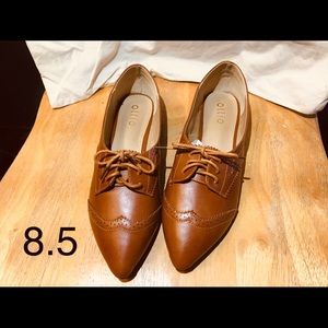 Brown Oxford Shoes